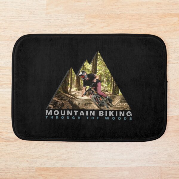 Item preview, mountain biking through the woods designed and sold by Kizosdesign.