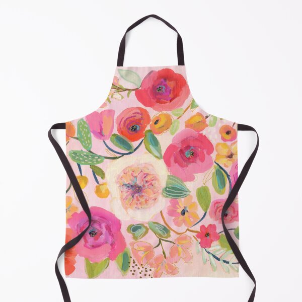 Item preview, Pink Floral Art Print designed and sold by Suzanne Allard Design.