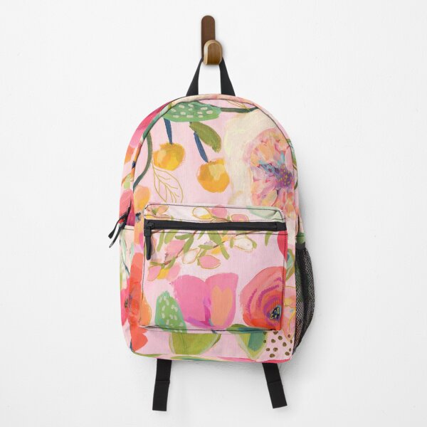 Item preview, Pink Floral Art Print designed and sold by Suzanne Allard Design.