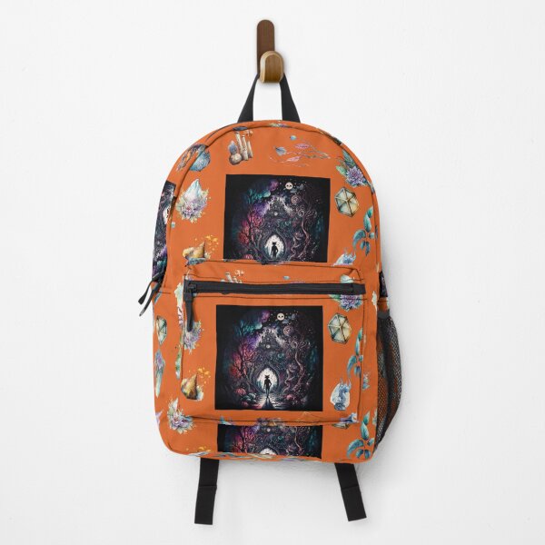 Item preview, DARK AND MYSTICAL WONDERLAND ON ORANGE designed and sold by ORIGENcreate.