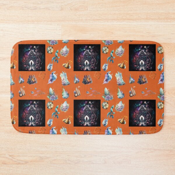 Item preview, DARK AND MYSTICAL WONDERLAND ON ORANGE designed and sold by ORIGENcreate.