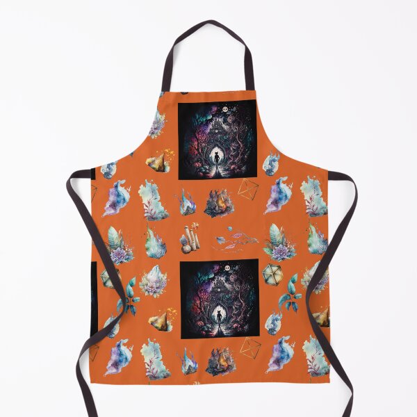 Item preview, DARK AND MYSTICAL WONDERLAND ON ORANGE designed and sold by ORIGENcreate.