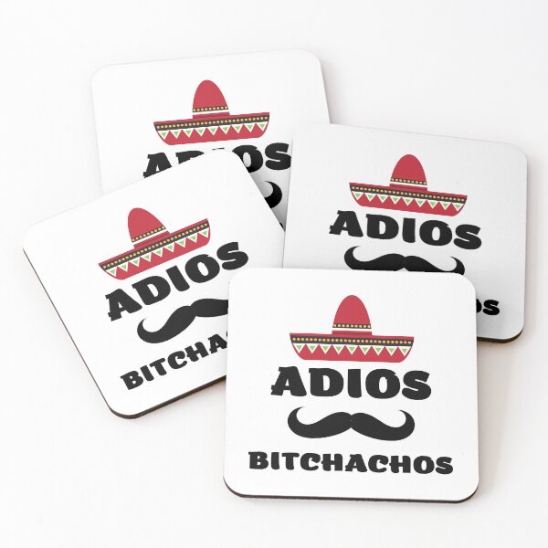 Item preview, Adios Bitchachos - Funny Mexican Spanglish Joke design designed and sold by LordAudes.
