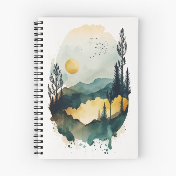 Item preview, Watercolor Naturescape  designed and sold by Enea Kelo.
