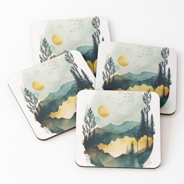 Item preview, Watercolor Naturescape  designed and sold by Enea Kelo.