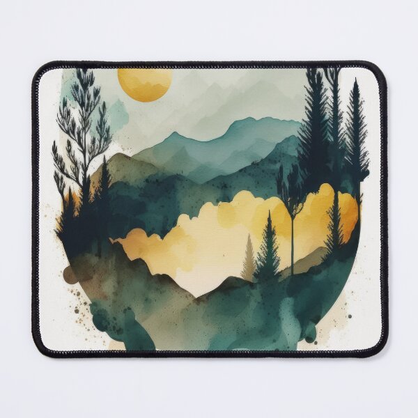 Item preview, Watercolor Naturescape designed and sold by Enea Kelo.