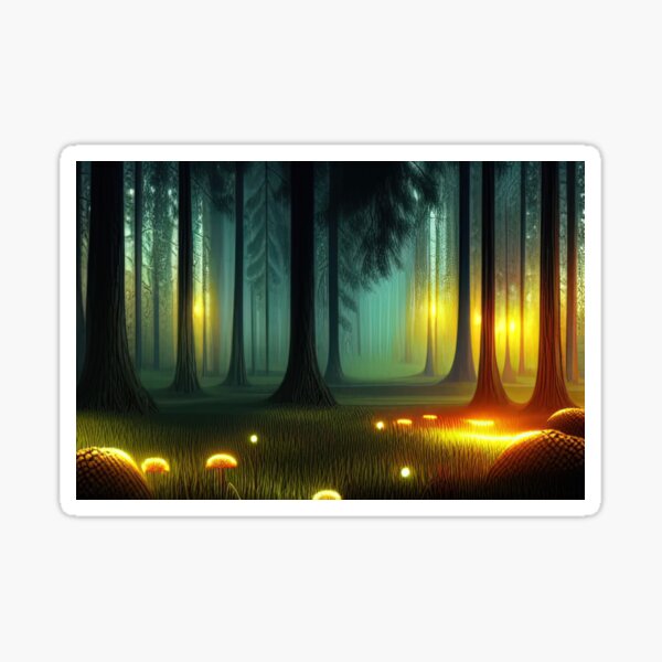 Enchanted Forest Sticker