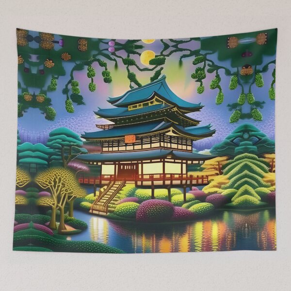 Item preview, Japanese Pagoda and Garden designed and sold by Witsprings.