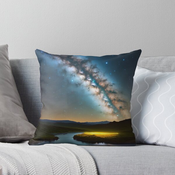 Item preview, The Magic of Night: Stunning Landscape with Andromeda Galaxy in View designed and sold by D3monic.