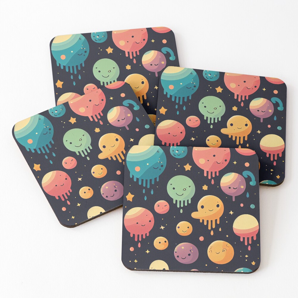 Item preview, Coasters (Set of 4) designed and sold by CutePatternsRB.