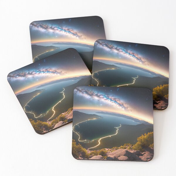 Item preview, When the Stars Align: Captivating Landscape with Andromeda Galaxy designed and sold by D3monic.