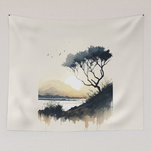 Item preview, Watercolor Naturescape  designed and sold by Enea Kelo.