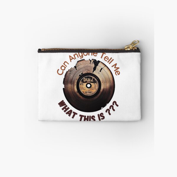 Item preview, Old Vinyl Record Urban Grunge Style - Can Anyone Tell Me What This Is ??? designed and sold by GotPink.