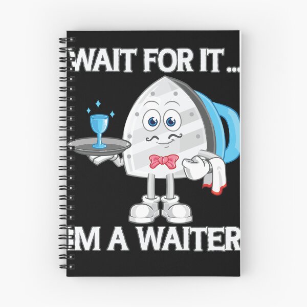 Item preview, wait for it... im a waiter - funny for waiters and food lovers designed and sold by PECCATOR.