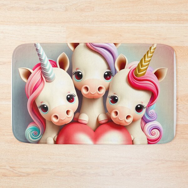 Item preview, The lovely kawaii unicorn familly  designed and sold by popurbanart.