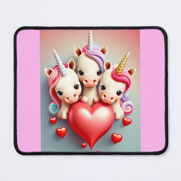 Item preview, The lovely kawaii unicorn familly designed and sold by popurbanart.