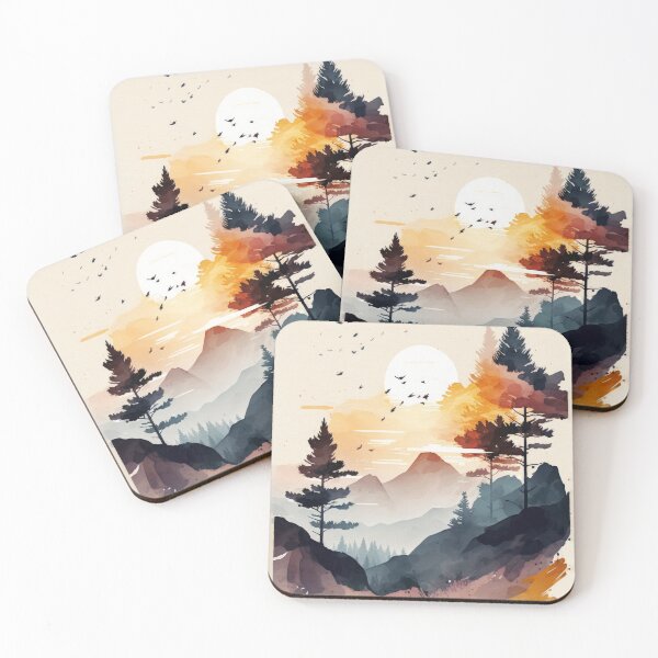 Item preview, Watercolor Naturescape  designed and sold by Enea Kelo.
