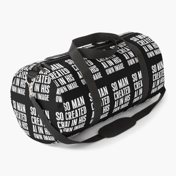 Item preview, So Man Created AI In His Own Image designed and sold by FunnyFactDesign.