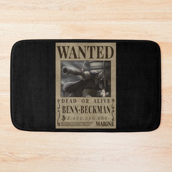 Item preview, One Piece Benn Beckman Wanted Shanks vice-captain wanted poster designed and sold by One Piece Bounty Poster.