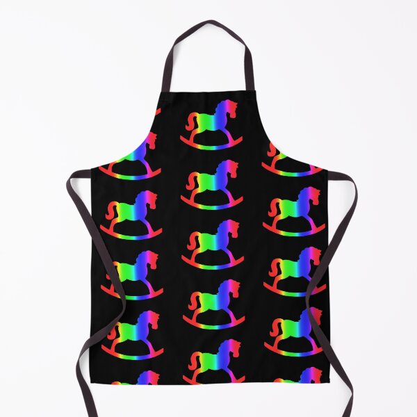 Item preview, Rainbow Rocking Horse Silhouette designed and sold by Deborah Camp.