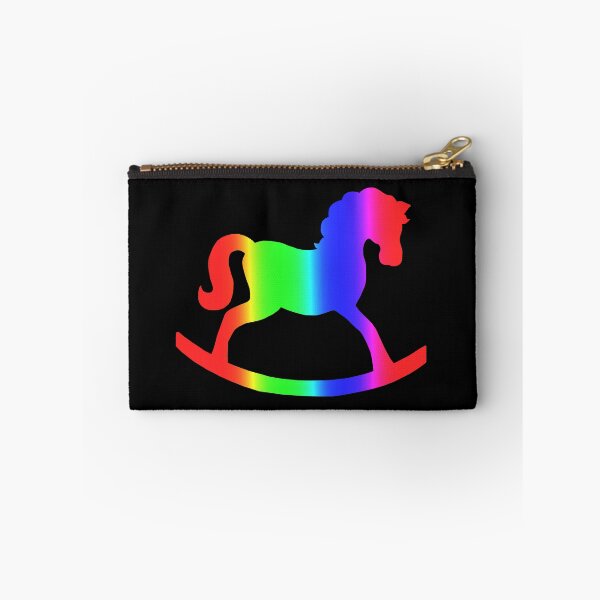 Item preview, Rainbow Rocking Horse Silhouette  designed and sold by Deborah Camp.