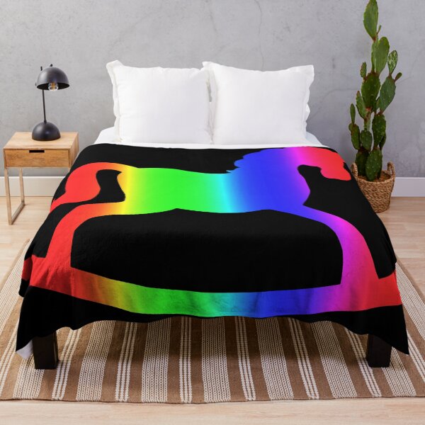 Item preview, Rainbow Rocking Horse Silhouette  designed and sold by Deborah Camp.