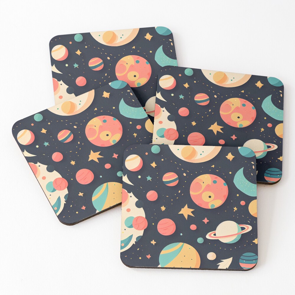 Item preview, Coasters (Set of 4) designed and sold by CutePatternsRB.