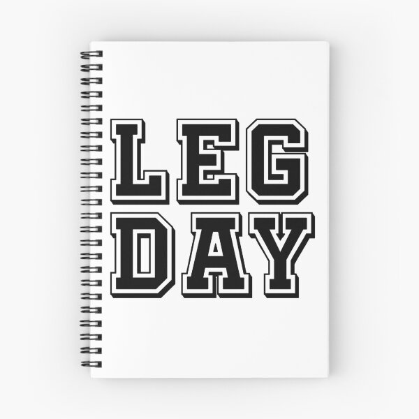Item preview, "LEG DAY" gym motivation designed and sold by thelazypigeon.