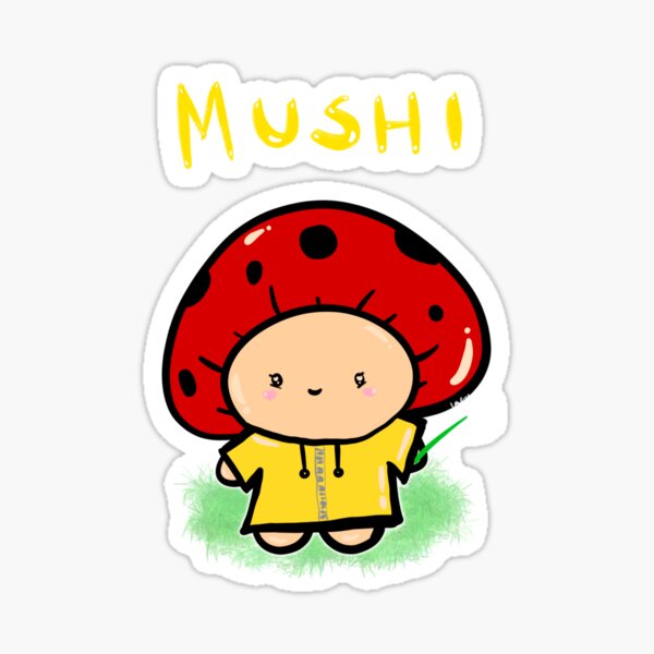 Mushi the Mushbaby Sticker
