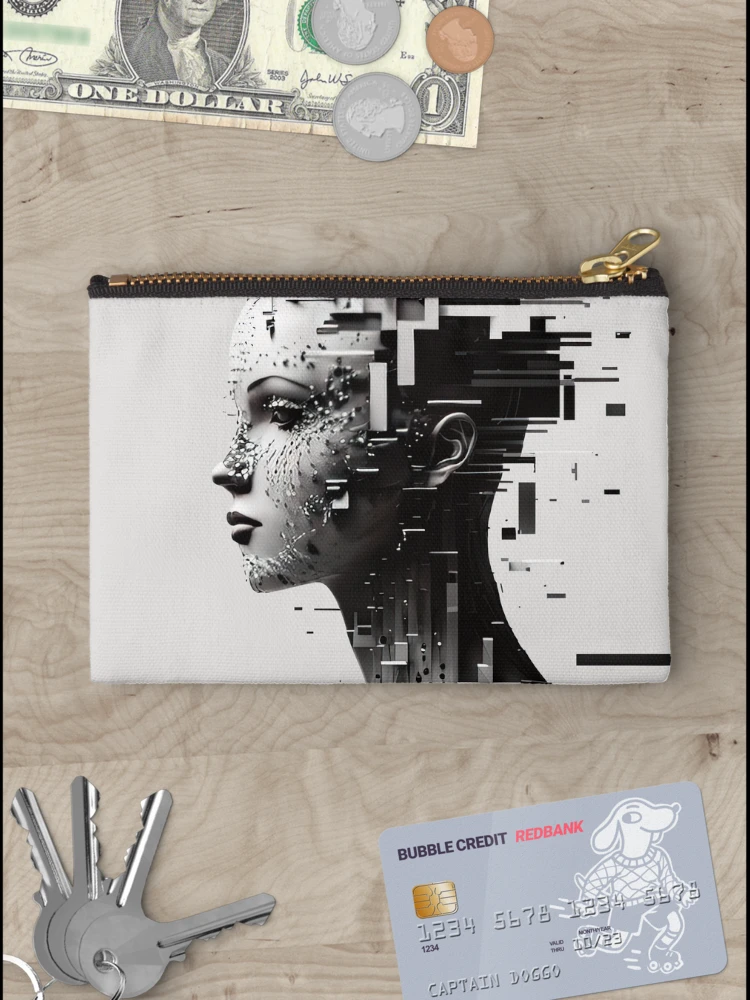 Thumbnail 3 of 4, Zipper Pouch, Computer Algorithm designed and sold by Sintivastore.