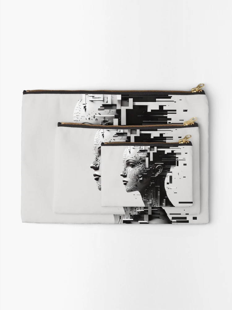 Thumbnail 2 of 4, Zipper Pouch, Computer Algorithm designed and sold by Sintivastore.