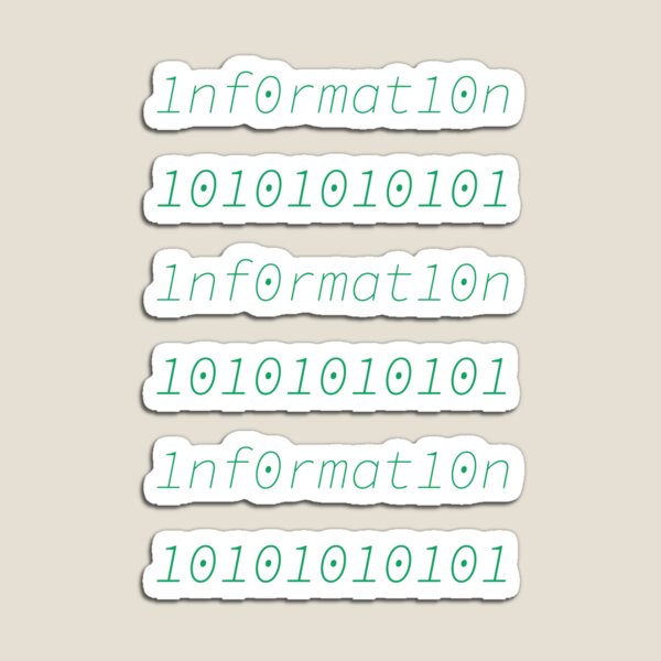 Vista previa del artículo con la obra «Matriz de número binario de información», diseñado y vendido por Alaa Almasri ⭐⭐⭐⭐⭐.