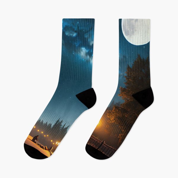 Item preview, Reminiscing on the Moon: A Couple's Love Story designed and sold by D3monic.