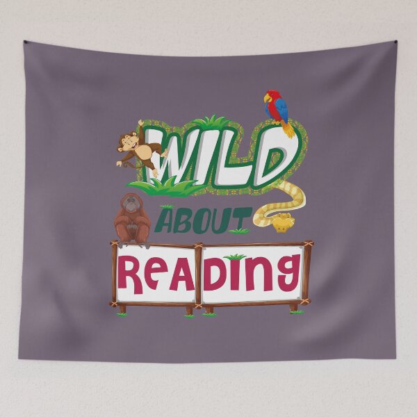 Item preview, Wild About Reading Dr Teacher Red And White Stripe designed and sold by zemama.