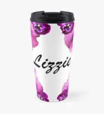 Personalised flowers Travel Mug