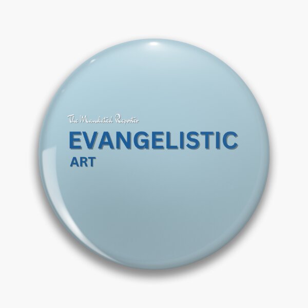 Item preview, EVANGELISTIC ART | The Great Commission - Powder Blue designed and sold by TheReporter1.