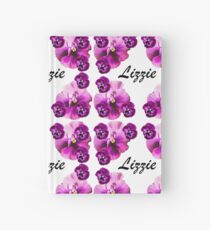 Personalised flowers Hardcover Journal