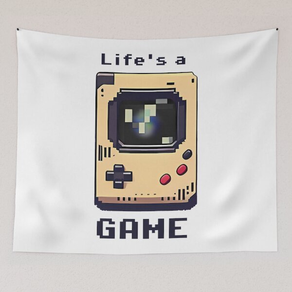 Item preview, Life's a game designed and sold by the8-bitguy.