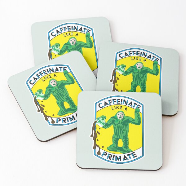 Item preview, Caffeinate Like A Primate designed and sold by coalbox.