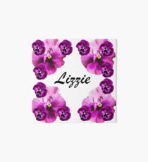 Personalised flowers Art Board