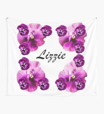 Personalised flowers Wall Tapestry