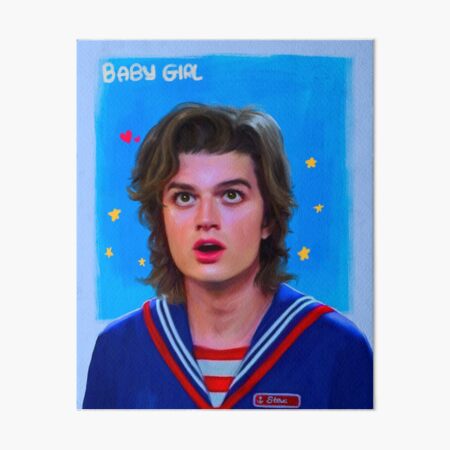 Babygirl Steve Harrington Art Board Print