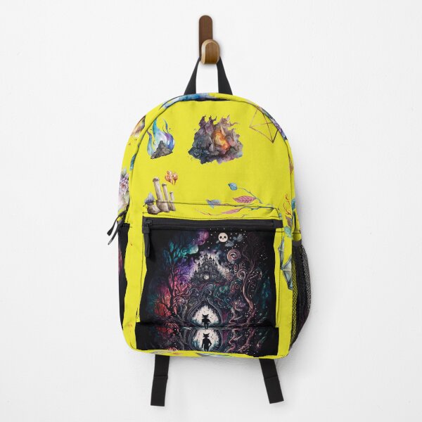 Item preview, DARK AND MYSTICAL WONDERLAND ON YELLOW designed and sold by ORIGENcreate.