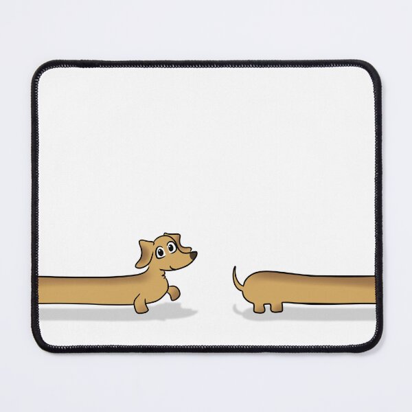 Item preview, Long Dog Smooth Red Dachshund designed and sold by Laura Deakin Artist.