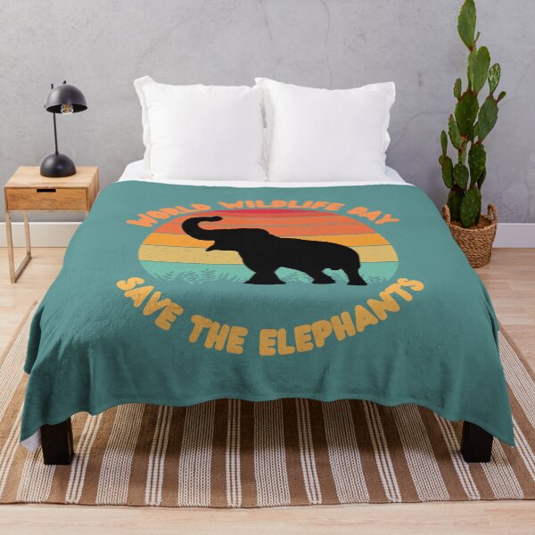 Item preview, World Wildlife Day - Save The Elephants designed and sold by MugsAndDuds.