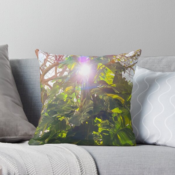 Item preview, Nature's Brilliance: Stunning Shot of Sunlight Through Exotic Green Foliage designed and sold by PhotografeeMrsB.