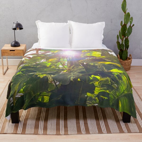 Item preview, Nature's Brilliance: Stunning Shot of Sunlight Through Exotic Green Foliage designed and sold by PhotografeeMrsB.