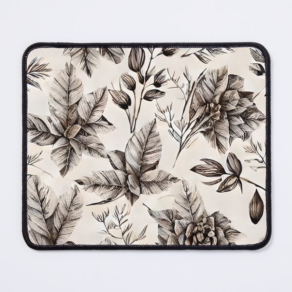 Item preview, Pretty Sketched Floral designed and sold by Poetic Patterns Studio.