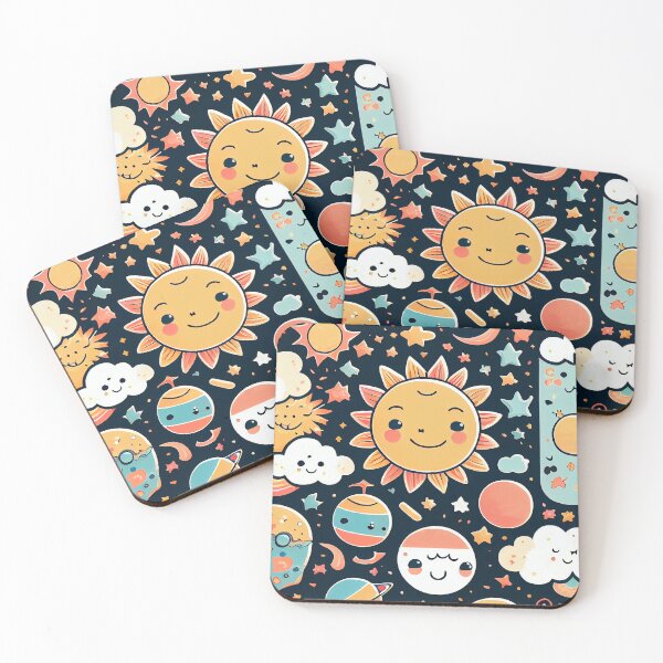 Item preview, cute sun pattern designed and sold by CutePatternsRB.