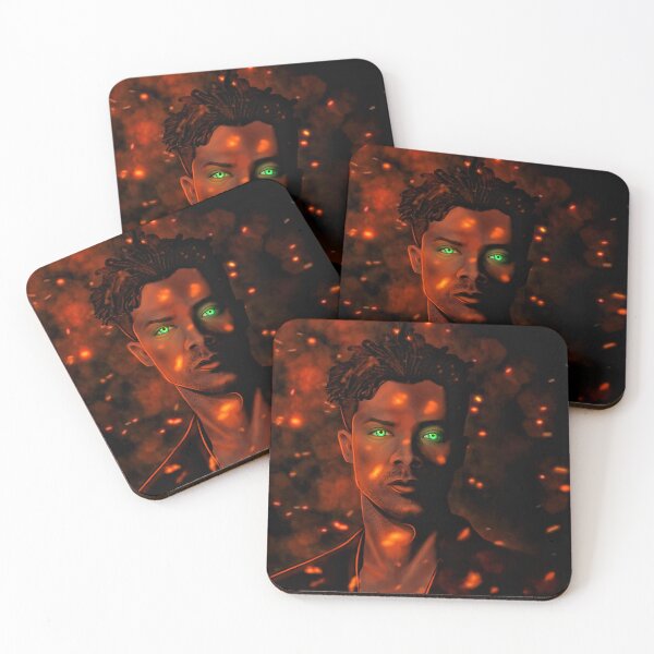 Item preview, Louis with embers designed and sold by Art-and-Hijinks.